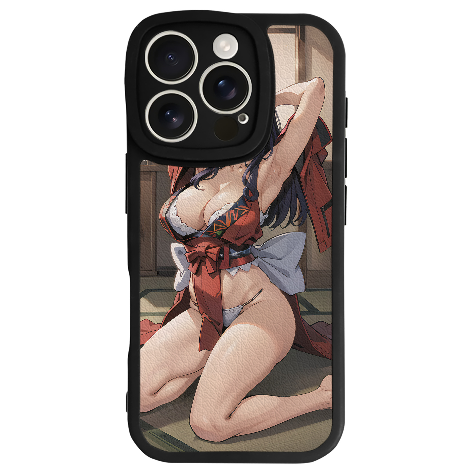 （画像用） EVA 新世紀エヴァンゲリオン 【iPhone 16シリーズ対応】シリコンスマホケース（レザー調） 材質：シリコン